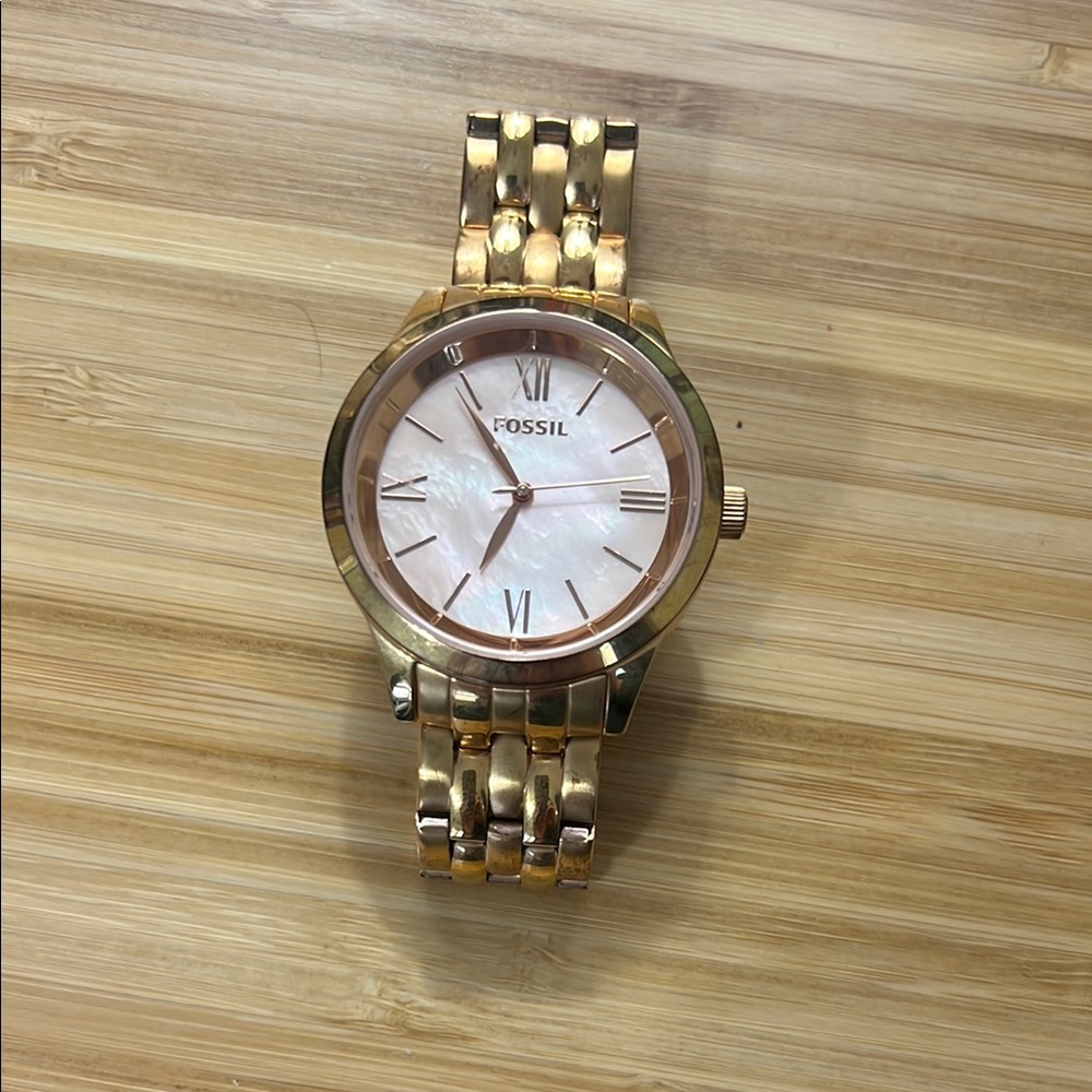 Fossil Gold-Tone Watch